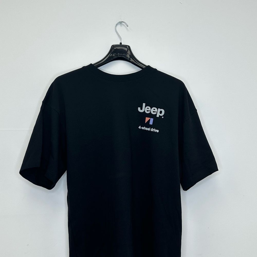 Jeep Black Short Sleeve Men's Tee